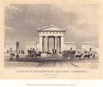 London And Birmingham Railway Terminus, Euston Square, London
