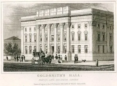 Goldsmith's Hall, Foster Lane, Cheapside, London