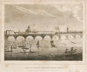 View Of London From The Strand Bridge