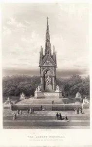 The Albert Memorial ( As Seen From The Top Of The Albert Hall)