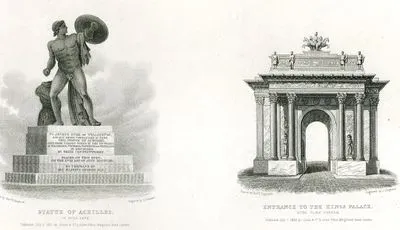 Statue of Achilles. In Hyde Park - Entrance To The Kings Palace, Hyde Park Corner