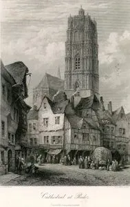 Cathedral At Rodez