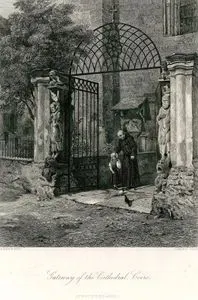 Gateway Of The Cathedral, Coire-Switzerland