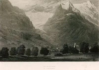 Glacier At Grindelwald