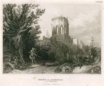 Ruine Zu Samaria In Palestina