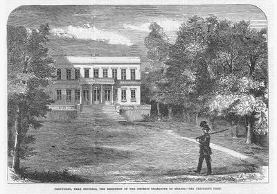 Tervueren, Near Brussels, The Residence Of The Empress Charlotte Of Mexico