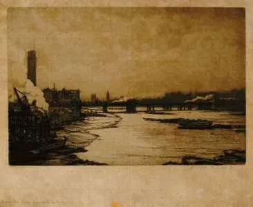 Hungerford Bridge From Waterloo Bridge