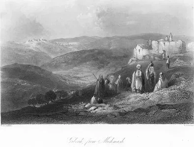 Gibeah, From Michmash