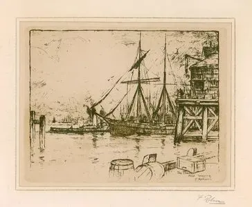 The Thames Near Wapping