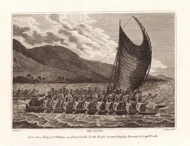 Terreeoboo, King Of O Whyhee, An Island In The North Pacific Ocean, Bringing Presents To Captn. Cook