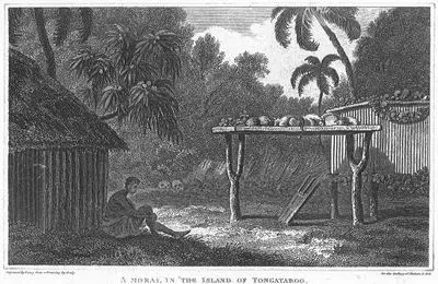 A Morai in The island Of Tongataboo