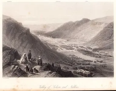 Valley Of Sichem And Nablous