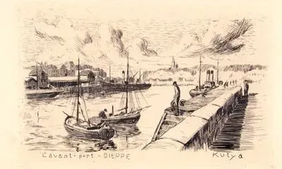 L'avant Port, Dieppe