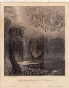 Sepulture de Napoleon a Ste.Helene (1821)
