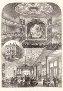 The Victoria Coffee Palace And Music Hall, Waterloo Road, Lambeth