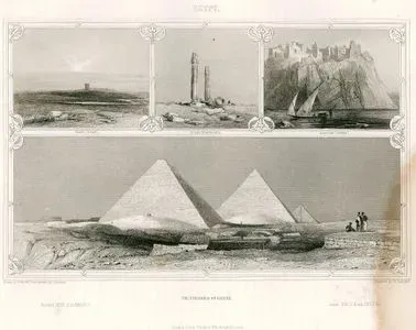Egypt- Saan(Zoan), Soleb in Abyssinia, Assouan(Syene), The Pyramids Of Ghizeh