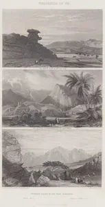 Wilderness Of Sin- The Pilgrims Rock In The Wady Nasb, Site And Ruins Of Feiran(Paran)  In The Wady Feiran, Engraved Rocks In The Wady Moketteb