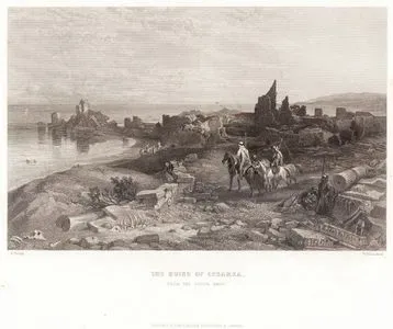 The Ruins Of Cesarrea, From The South West