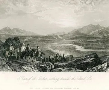 Plain Of The Jordan, Looking Towards The Dead Sea