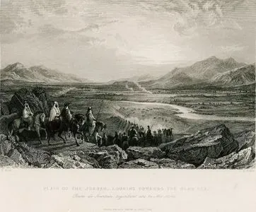 Plain Of The Jordan, Looking Towards The Dead Sea-Plaine Du Jourdain, Regerdant Vers La Mer Morte