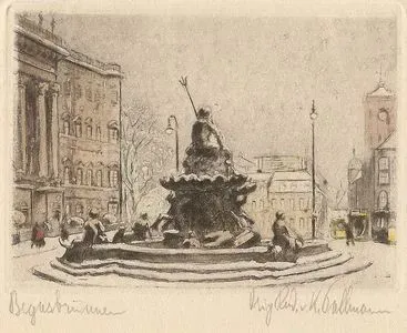 Begasbrunnen (The Neptune Fountain)