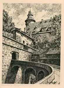Nürnberg, Burgaufgang