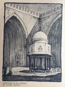 Courtyard Of The Mosque Of Sultan Hassan