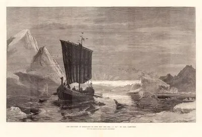 The Discovery Of Greenland By King Eric The Red, A.D.983
