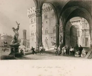 The Loggia Di Lanzi, Florence, Italy