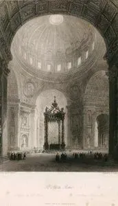 St. Peters, Rome-L'Eglise De St.Pierre-St.Peters Kircher, Rom