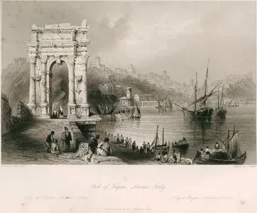 Arc Of Trajan, Ancona, Italy