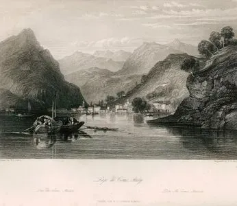 Lago Di Como(Lake Como), Italy-Lac De Como, Italie-Der See Como, Italien