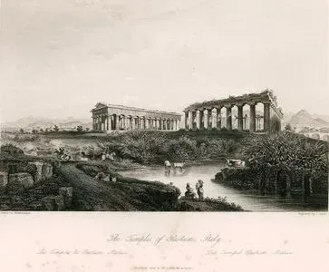 The Temples Of Paestum, Italy-Les Temples De Paestum, Italie-Der Tempel Paestum, Italien