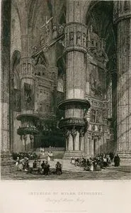 Interior Of Milan Cathedral, Duchy Of Milan, Italy