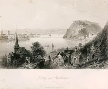 Coblentz And Ehrenbreitstein, Rhine
