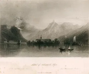 Island Of Nonnenwerth, Rhine-L'Isle De Nonnenwerth, Rhin-Insel Nonnenwerth, Rhein