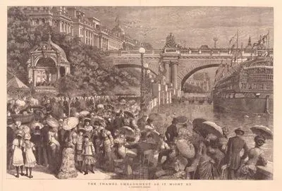 The Thames Embankment As it Might Be, A Suggestive Sketch