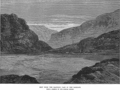 The War, Passage Of Balkans, Exit From The Hainkioi Pass İn The Balkans
