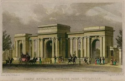 Grand Entrance To Hyde Park, Piccadilly