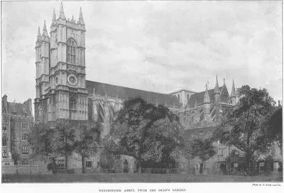 Westminster Abbey, From The Dean's Garden