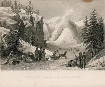 Montmorency Waterfall & Cone, Near Quebec