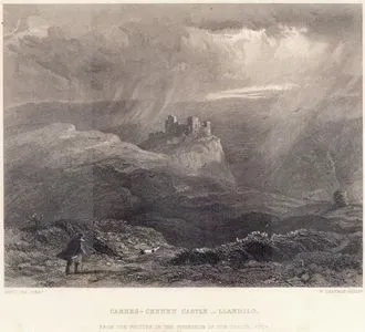 Carreg-Cennen Castle, Llandilo