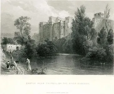 Castle Near Tripoli, On The River Kadesha
