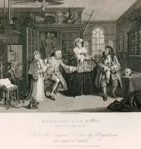 Marriage A La Mode-Scene With The Quack