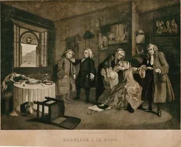Marriage A La Mode-Plate 6