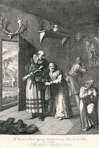 The Burate & Barber Disguising Themselves To Convey Don Luixote-Book 3. Chap. 13.