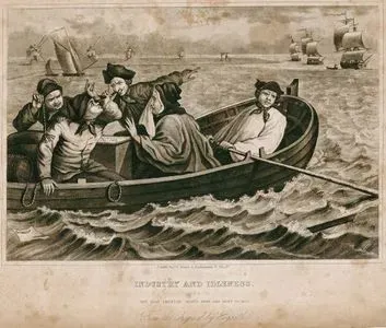 Industry And Idleness-The Idle Prentice Turn'd Away And Sent To Sea-Plate 5