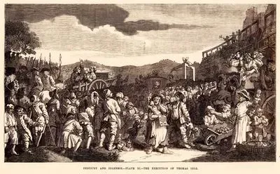 Industry And Idleness-Plate XI.-The Execution Of Thomas Idle
