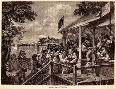 The Election-Plate 3.-Polling At An Election