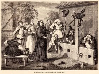 Hudibras-Plate VI.-Hudibras In Tribulation